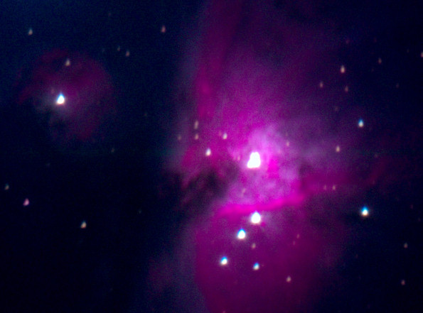 M42 à la webcam